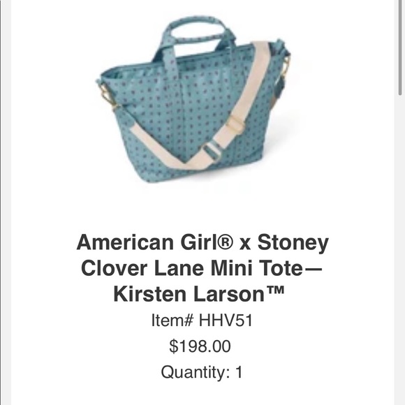American girl x stoney clover lane mini tote - Picture 2 of 7